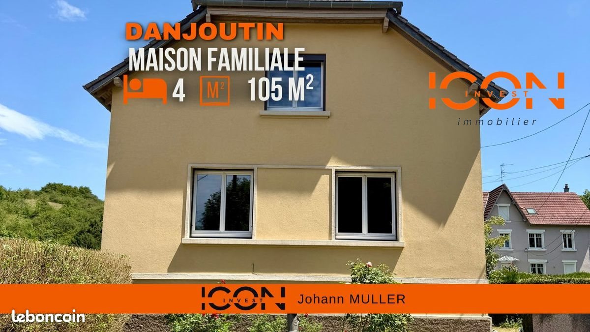 Maison à vendre, 105m², Danjoutin