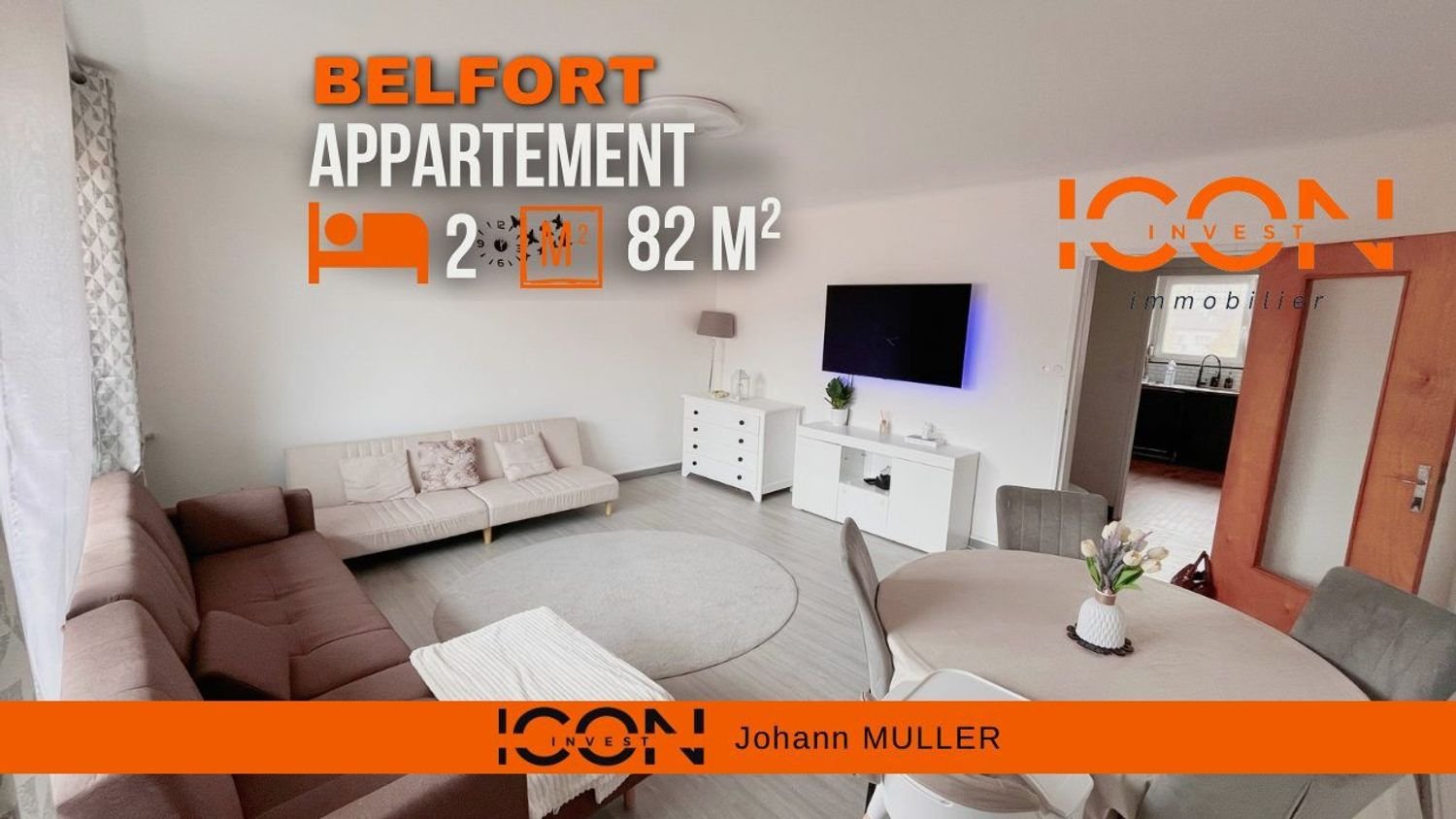 Appartement à vendre, 82m², Belfort