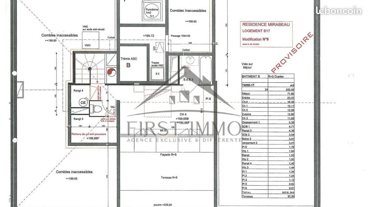 Appartement à vendre, 201m², Aix-en-Provence