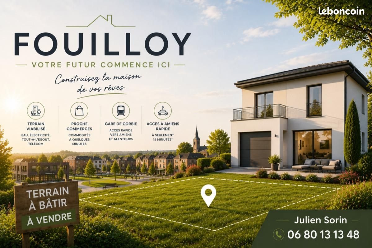 Maison à vendre, 104m², Fouilloy