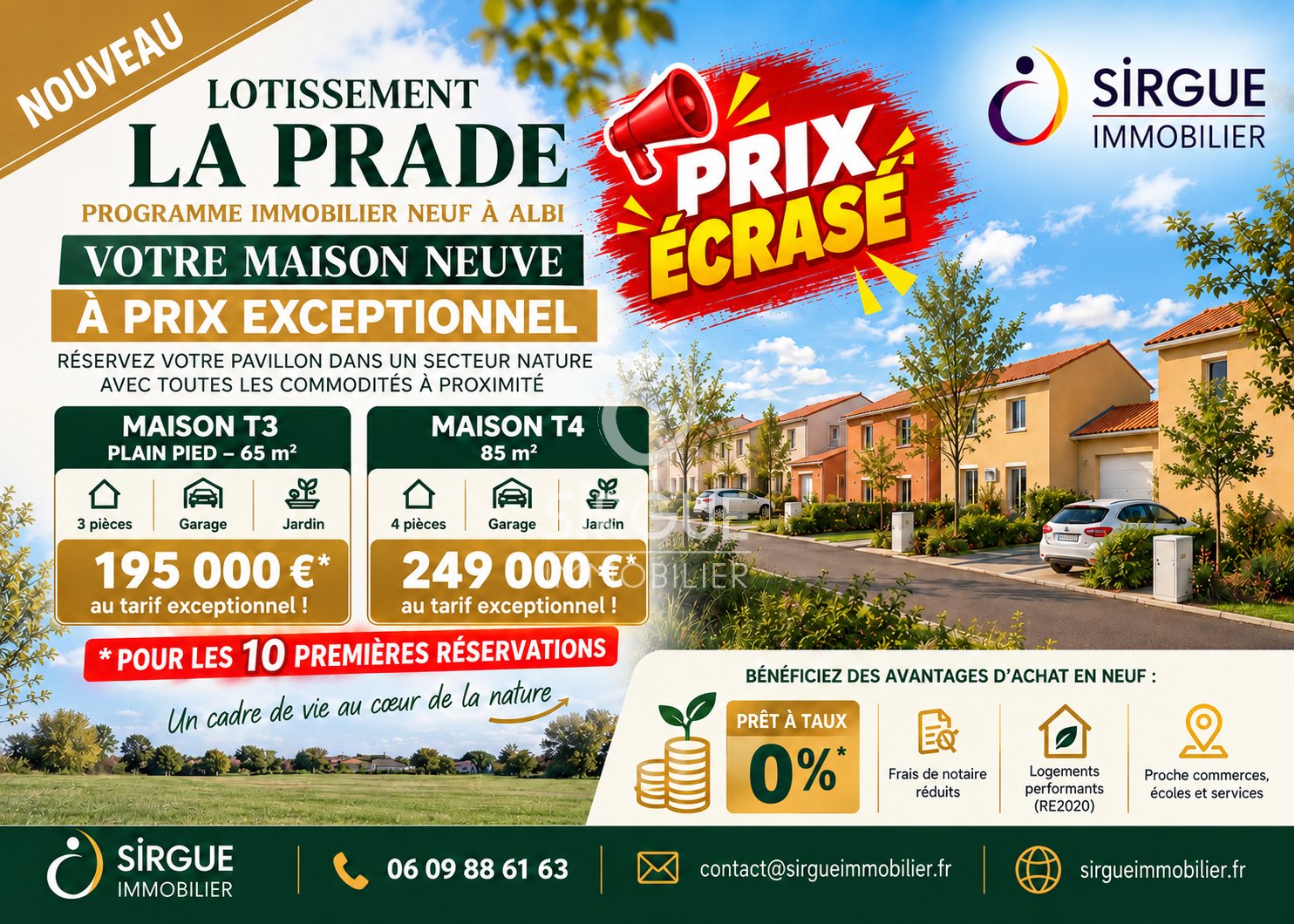 Maison à vendre, 65m², Albi