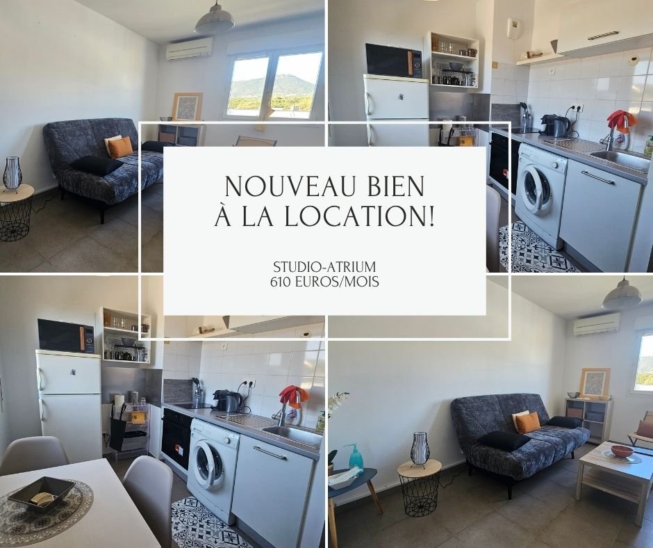 Appartement à louer, 25m², Ajaccio