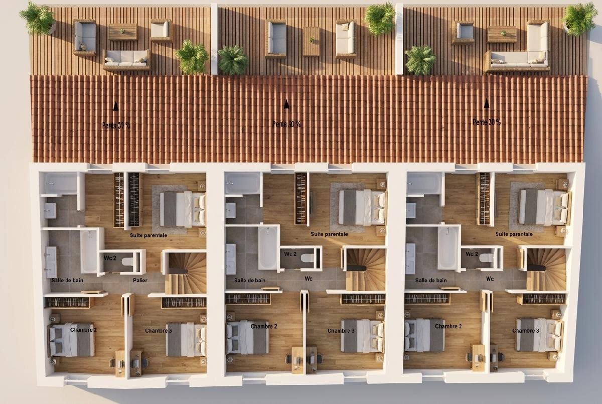 Maison à vendre, 100m², Bègles