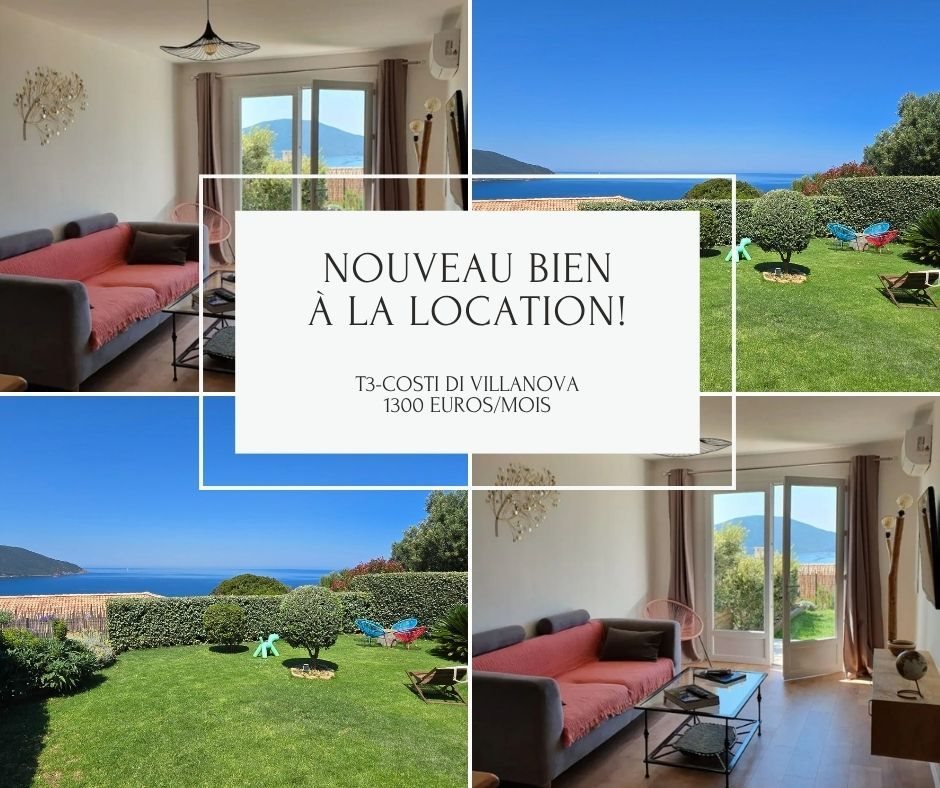 Appartement à louer, 58m², Ajaccio