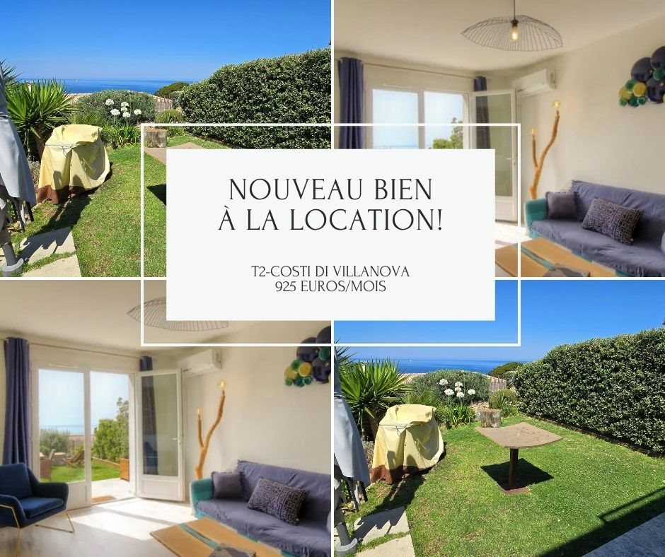 Appartement à louer, 38m², Ajaccio
