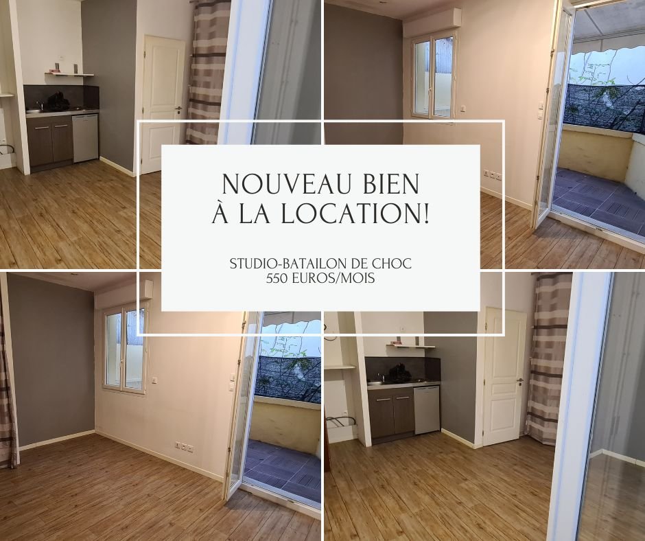 Appartement à louer, 17m², Ajaccio