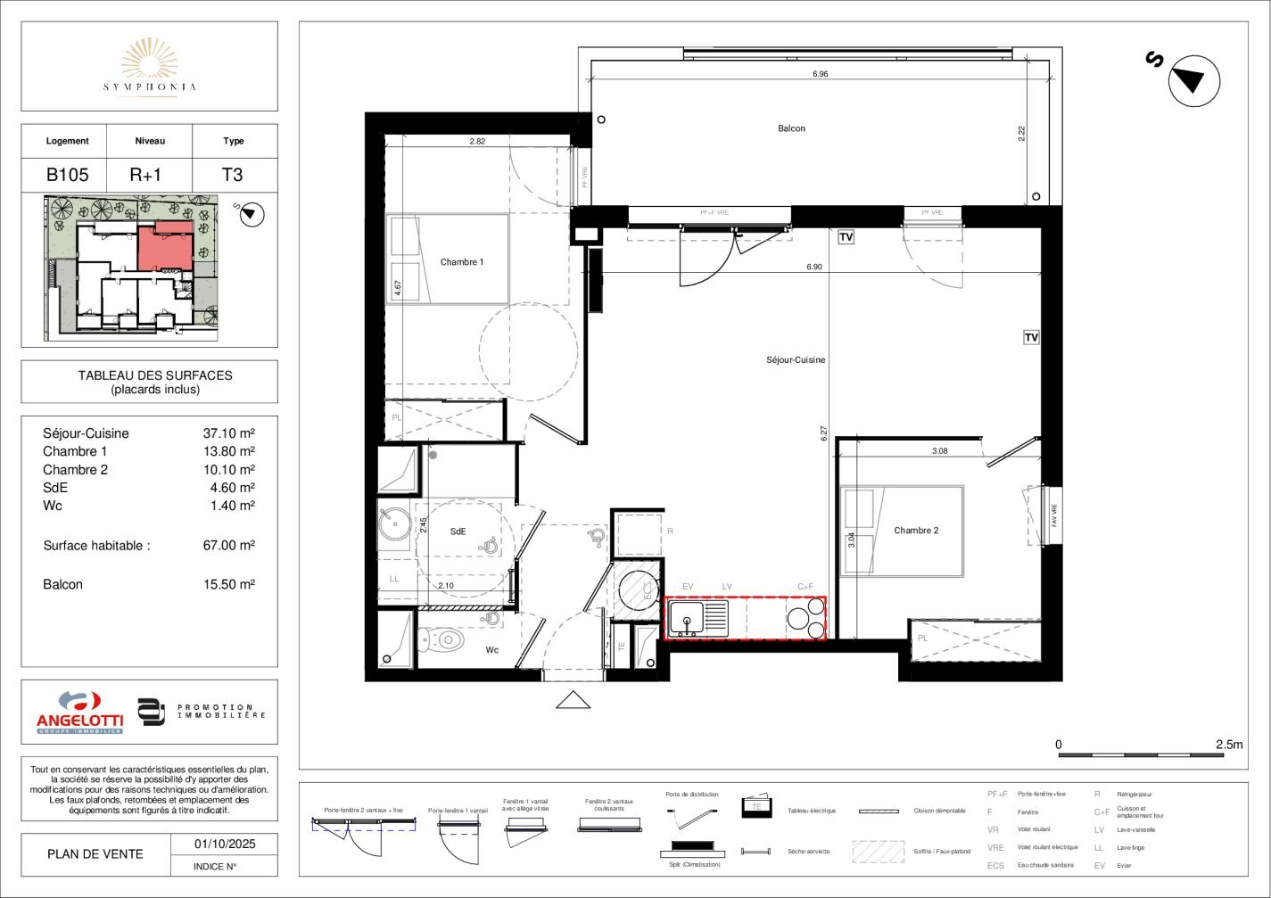 Appartement à vendre, 67m², Vias