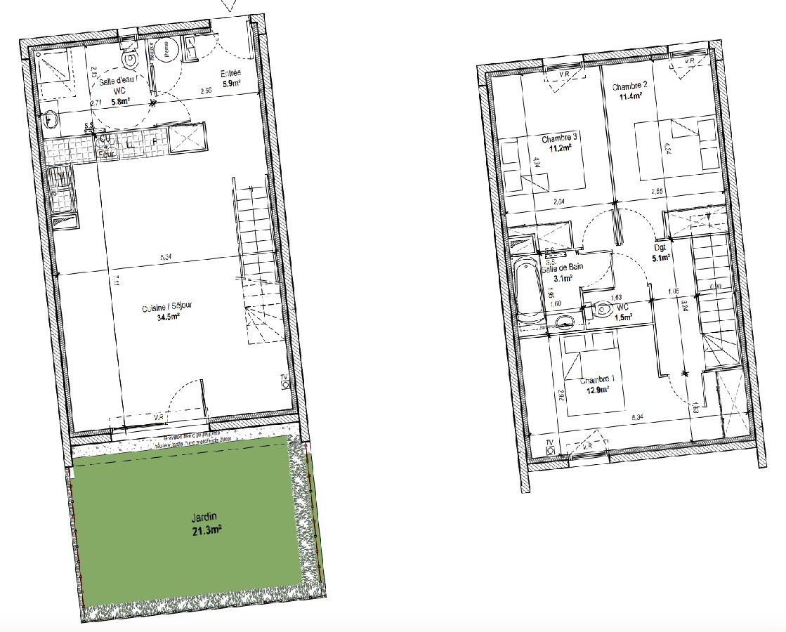 Maison à vendre, 91m², Marguerittes