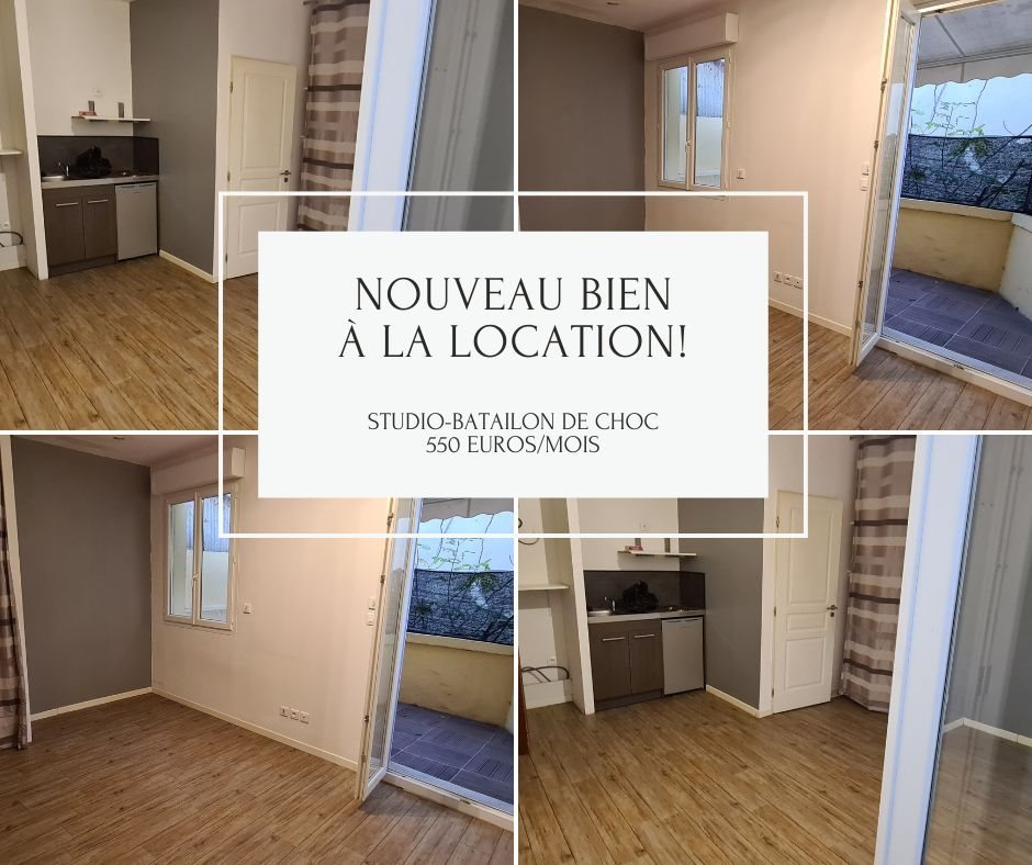Appartement à louer, 17m², Ajaccio