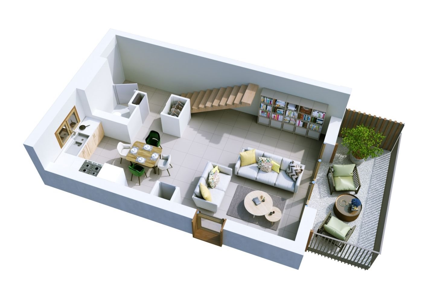 Appartement à vendre, 73m², La Rivière-Enverse
