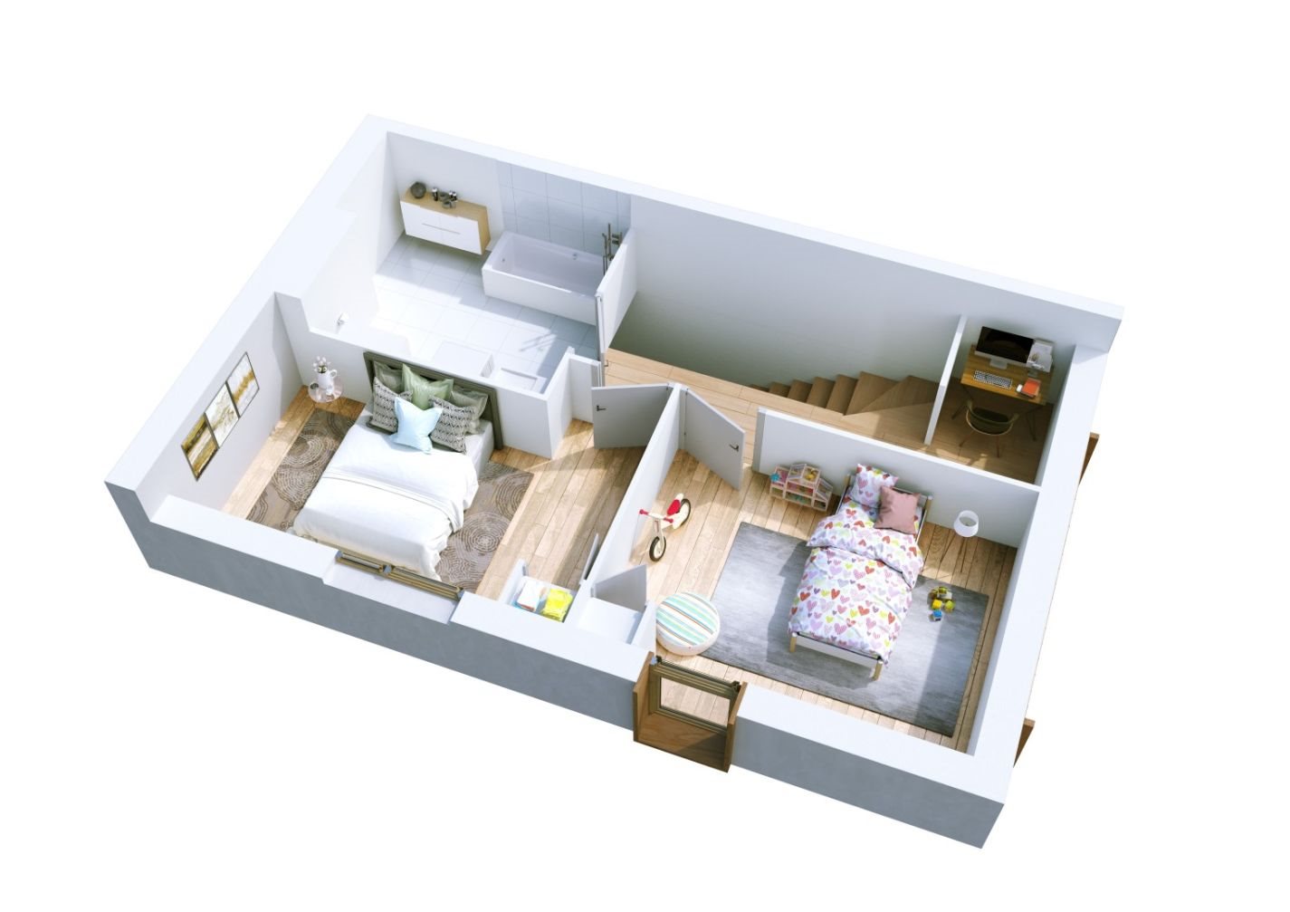 Appartement à vendre, 73m², La Rivière-Enverse