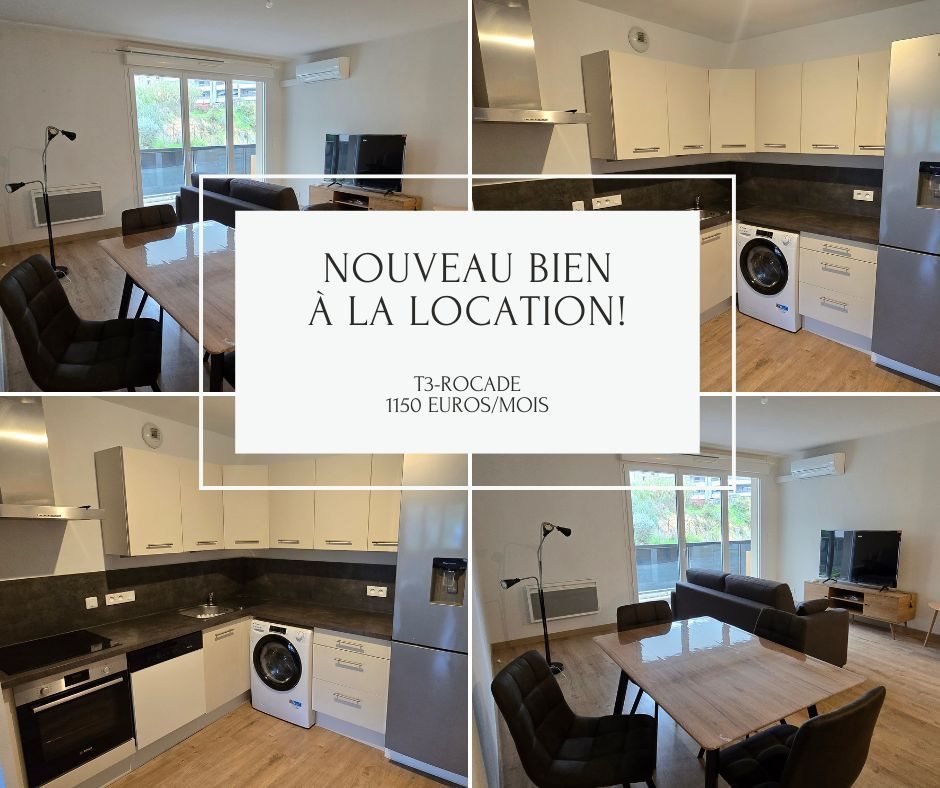 Appartement à louer, 63m², Ajaccio
