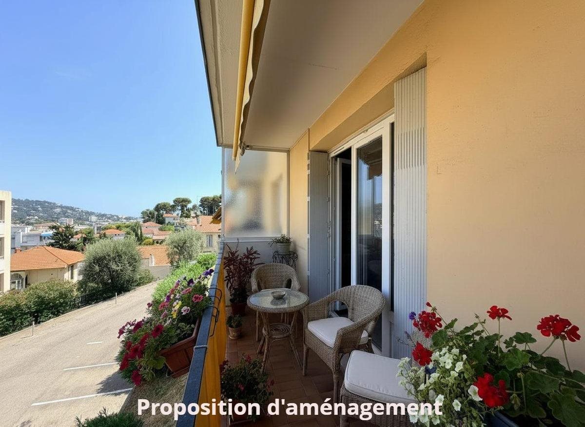 Appartement à vendre, 58m², Le Cannet