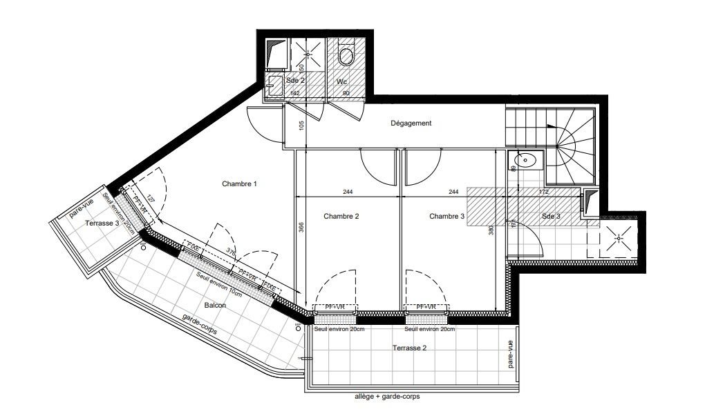 Appartement à vendre, 94m², Champigny-sur-Marne