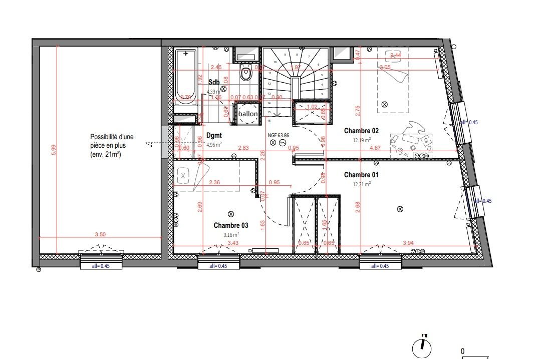 Maison à vendre, 108m², Vaujours