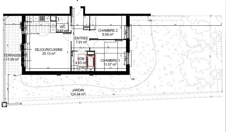 Appartement à vendre, 61m², Puiseux-en-France