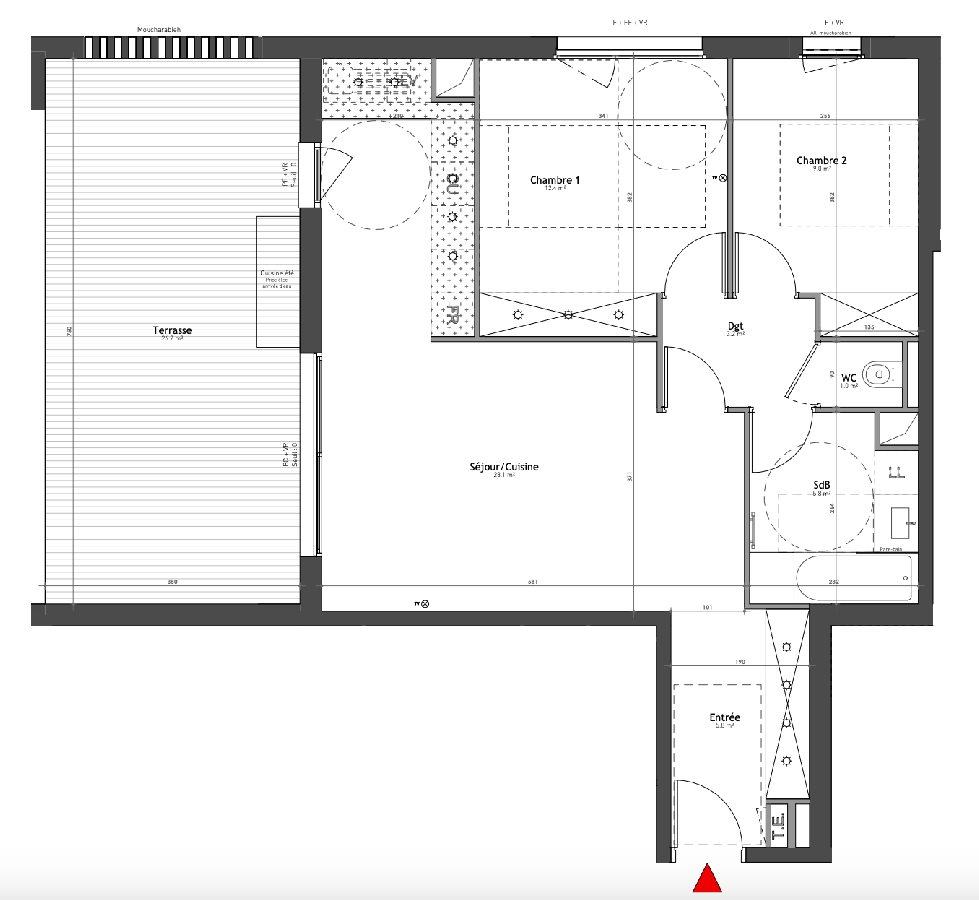Appartement à vendre, 65m², Lattes