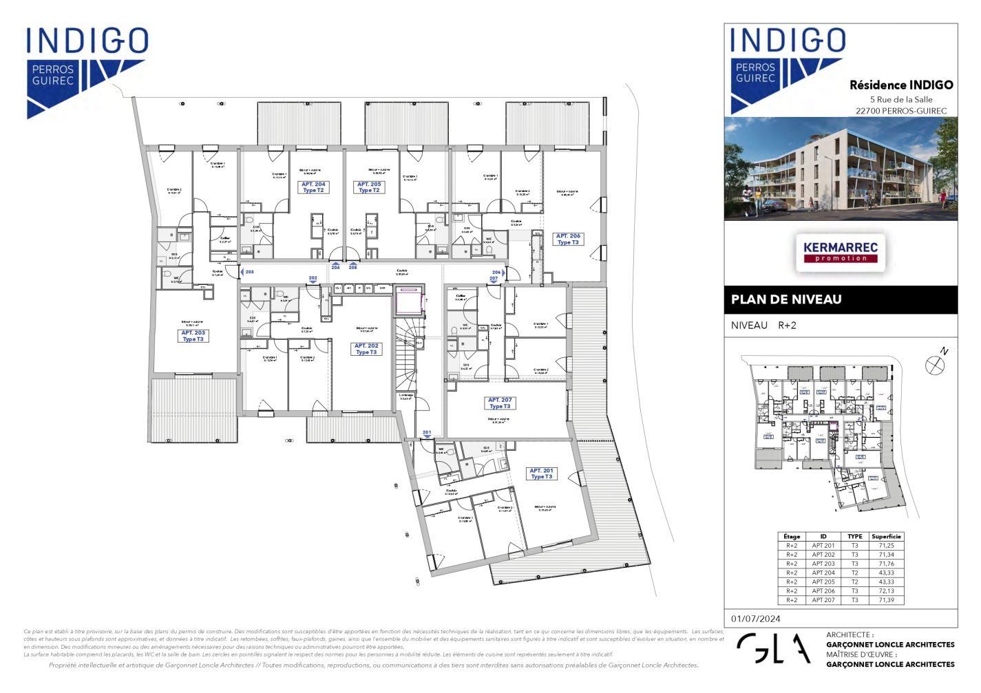 Appartement à vendre, 71m², Perros-Guirec