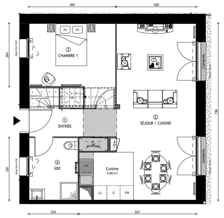 Maison à vendre, 110m², Coupvray