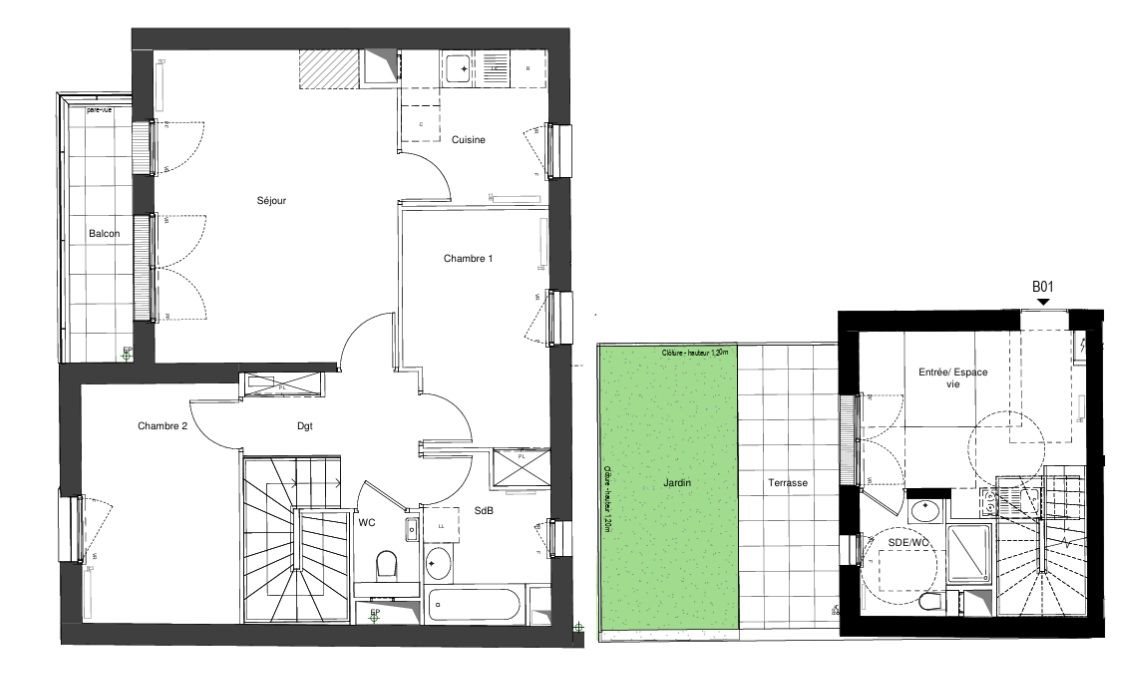 Appartement à vendre, 82m², Suresnes