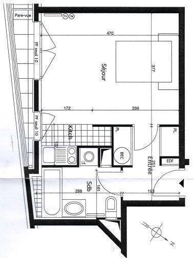 Appartement à louer, 31m², Issy-les-Moulineaux