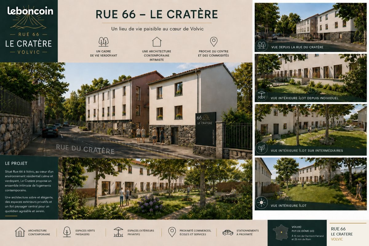 Maison à louer, 8m², Volvic