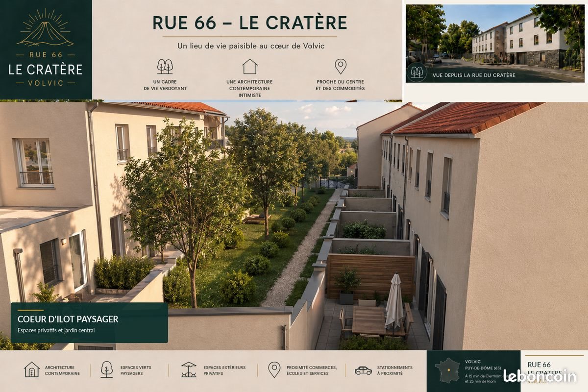 Maison à louer, 8m², Volvic