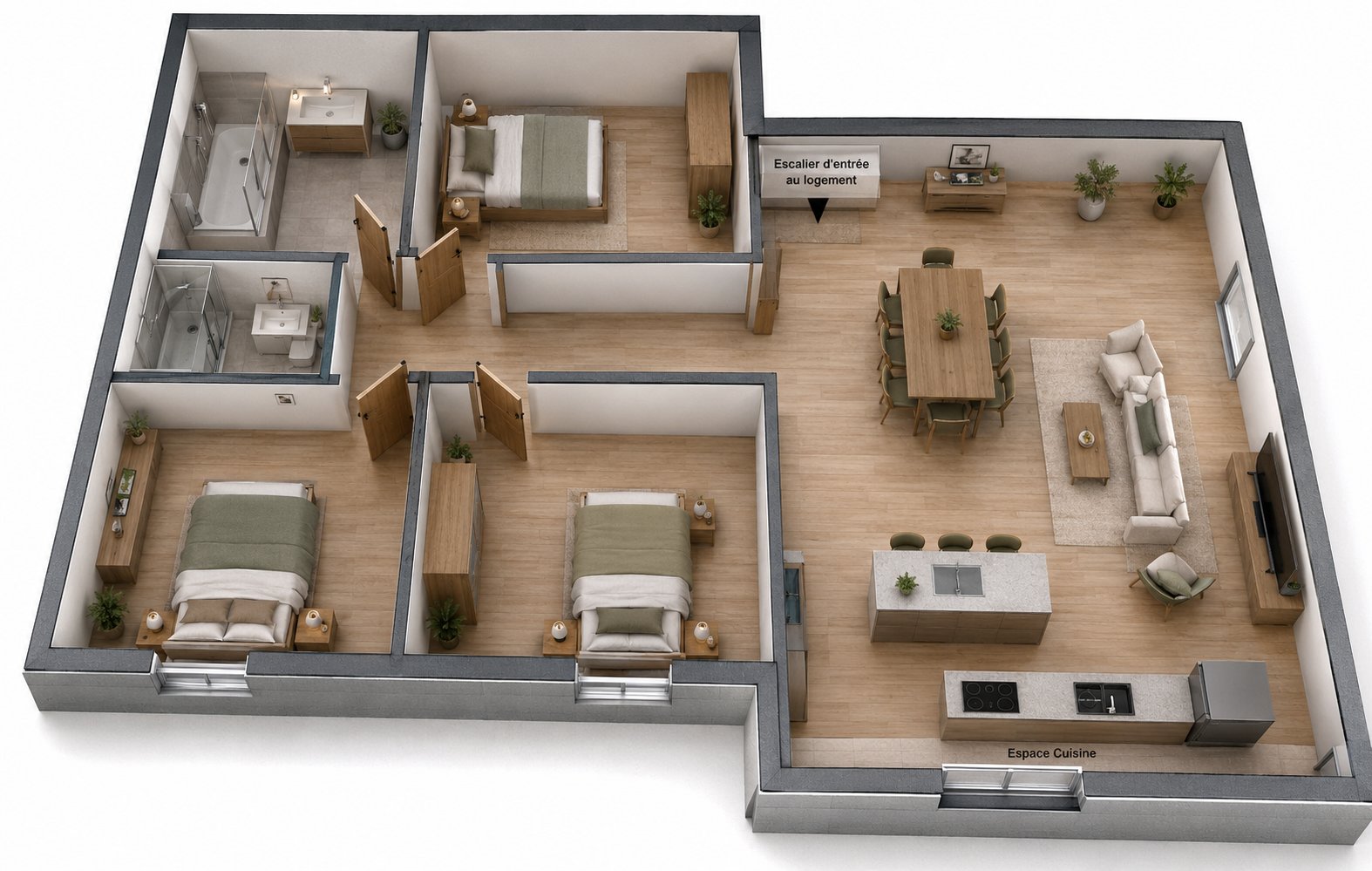 Appartement à vendre, 103m², Nivolas-Vermelle