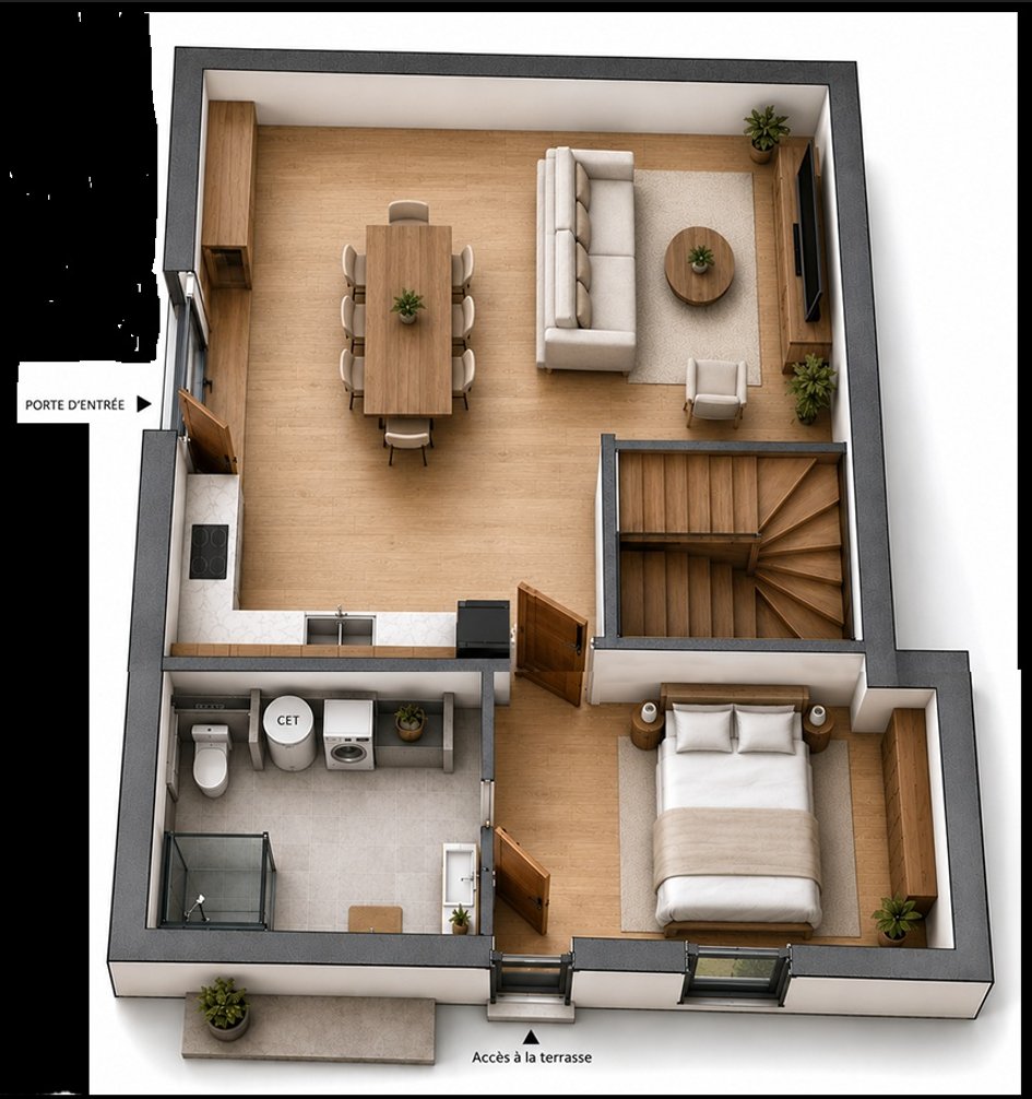 Maison à vendre, 108m², Charvieu-Chavagneux