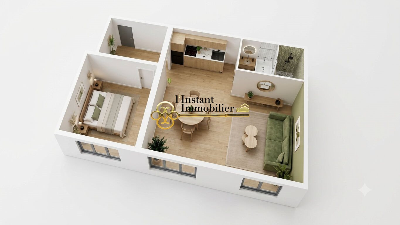 Appartement à vendre, 23m², Morlaix