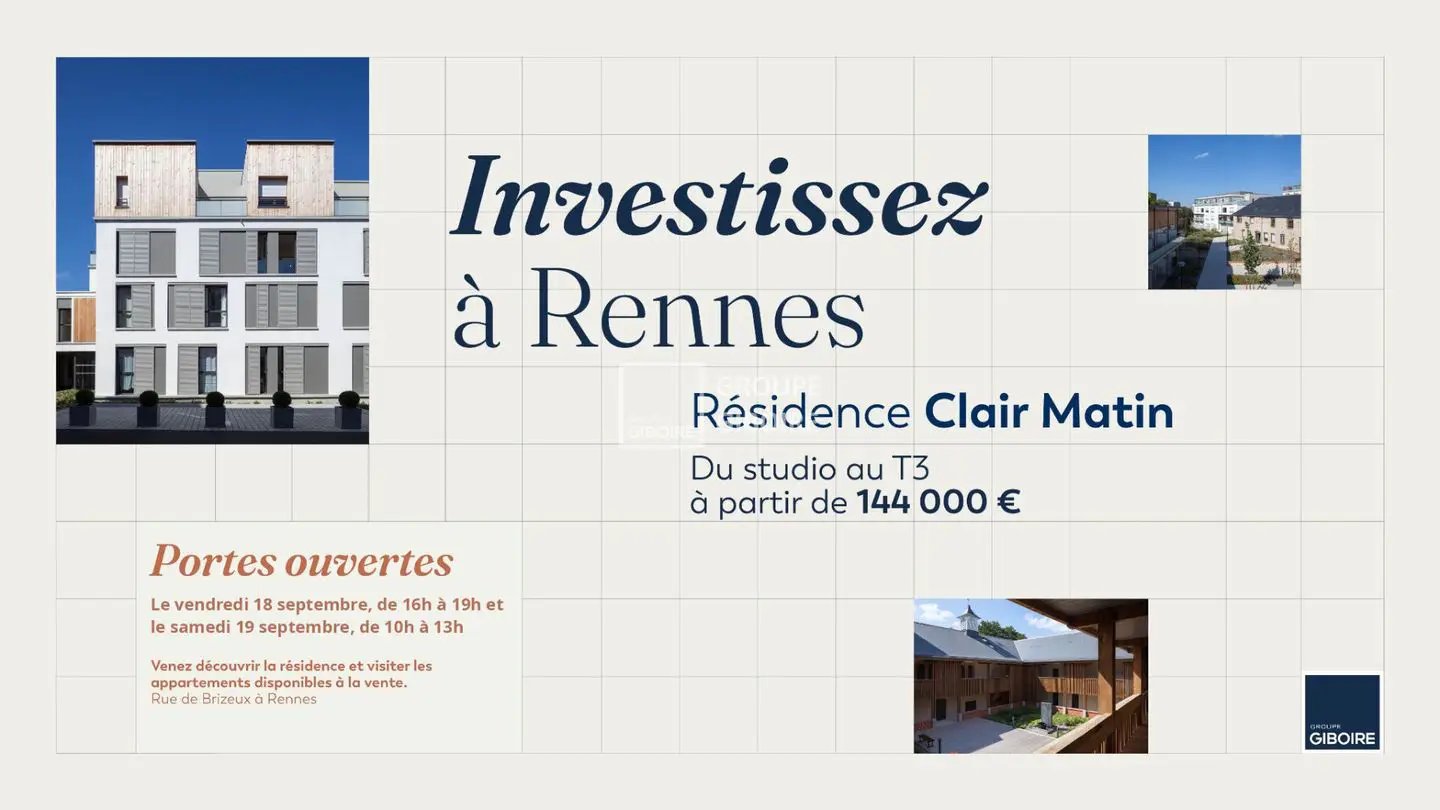 Appartement à vendre, 52m², Rennes