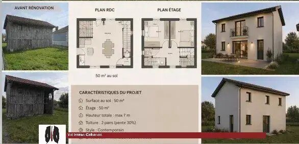 Maison à vendre, 100m², Cabanac-et-Villagrains