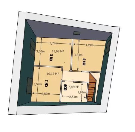 Maison à vendre, 95m², Saint-Martin-la-Plaine