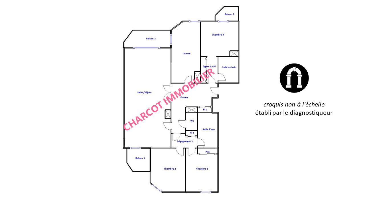 Appartement à vendre, 101m², Tassin-la-Demi-Lune
