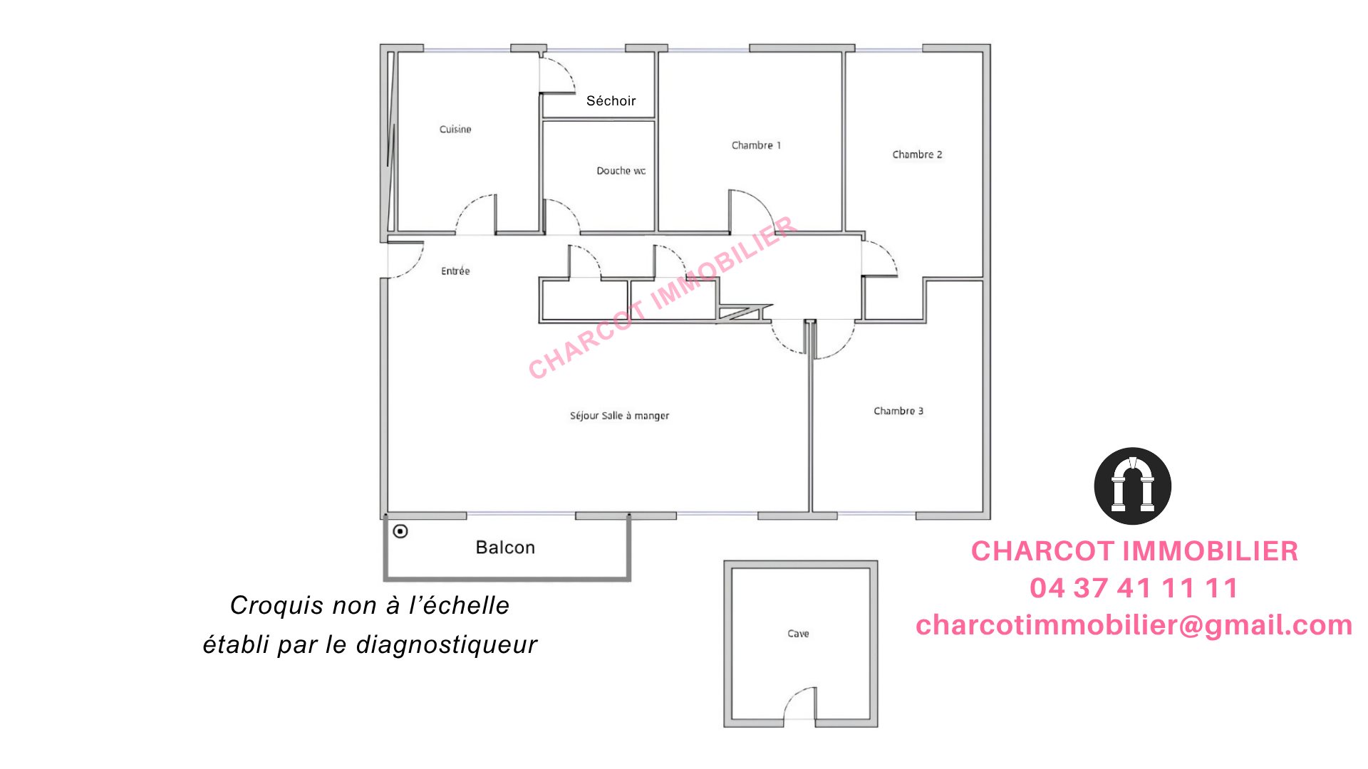 Appartement à vendre, 79m², Lyon 5ème