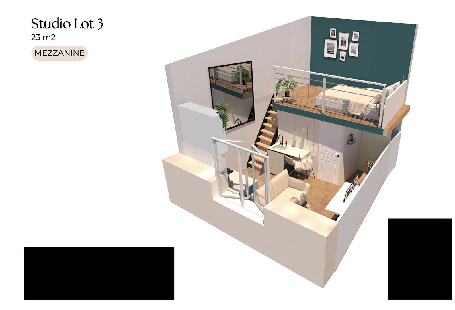 Appartement à vendre, 23m², Saint-Genis-Laval