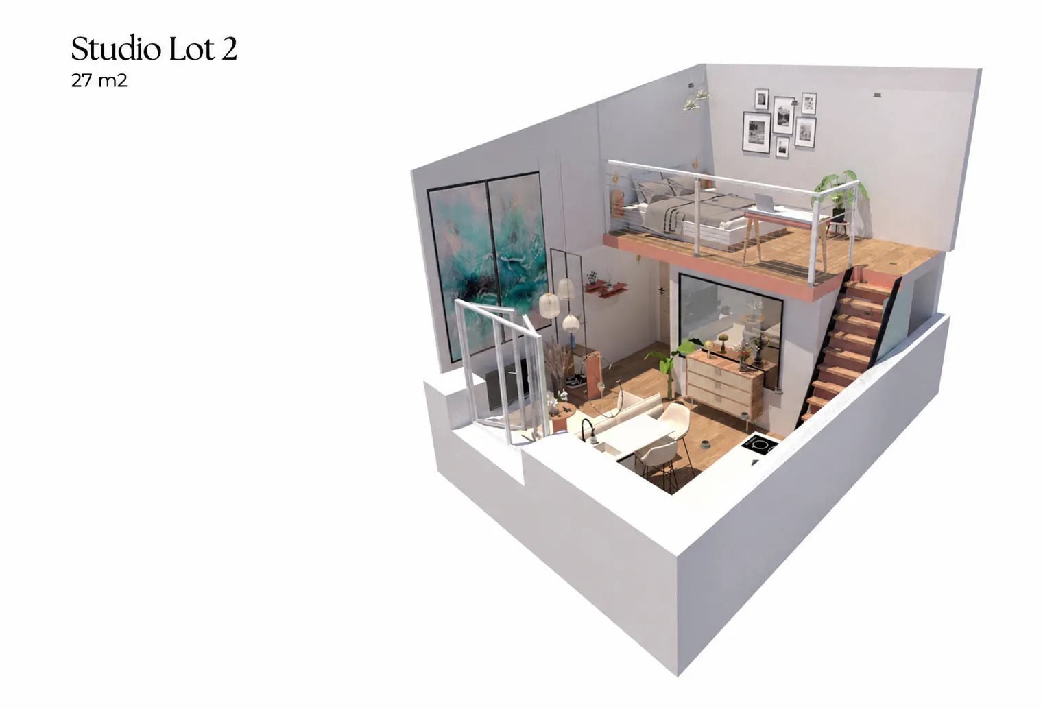 Appartement à vendre, 27m², Saint-Genis-Laval