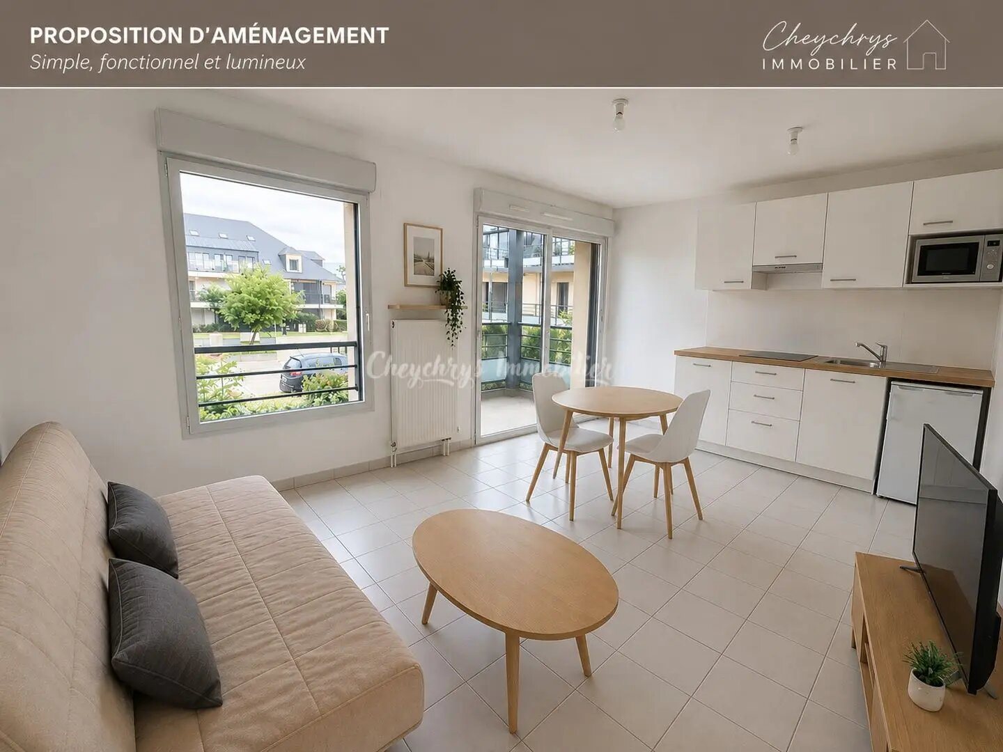 Appartement à vendre, 30m², Honfleur