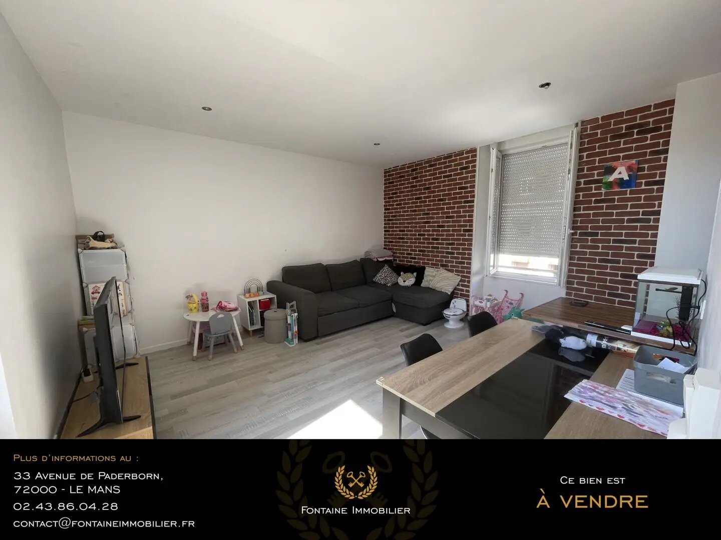 Appartement à vendre, 63m², Le Mans