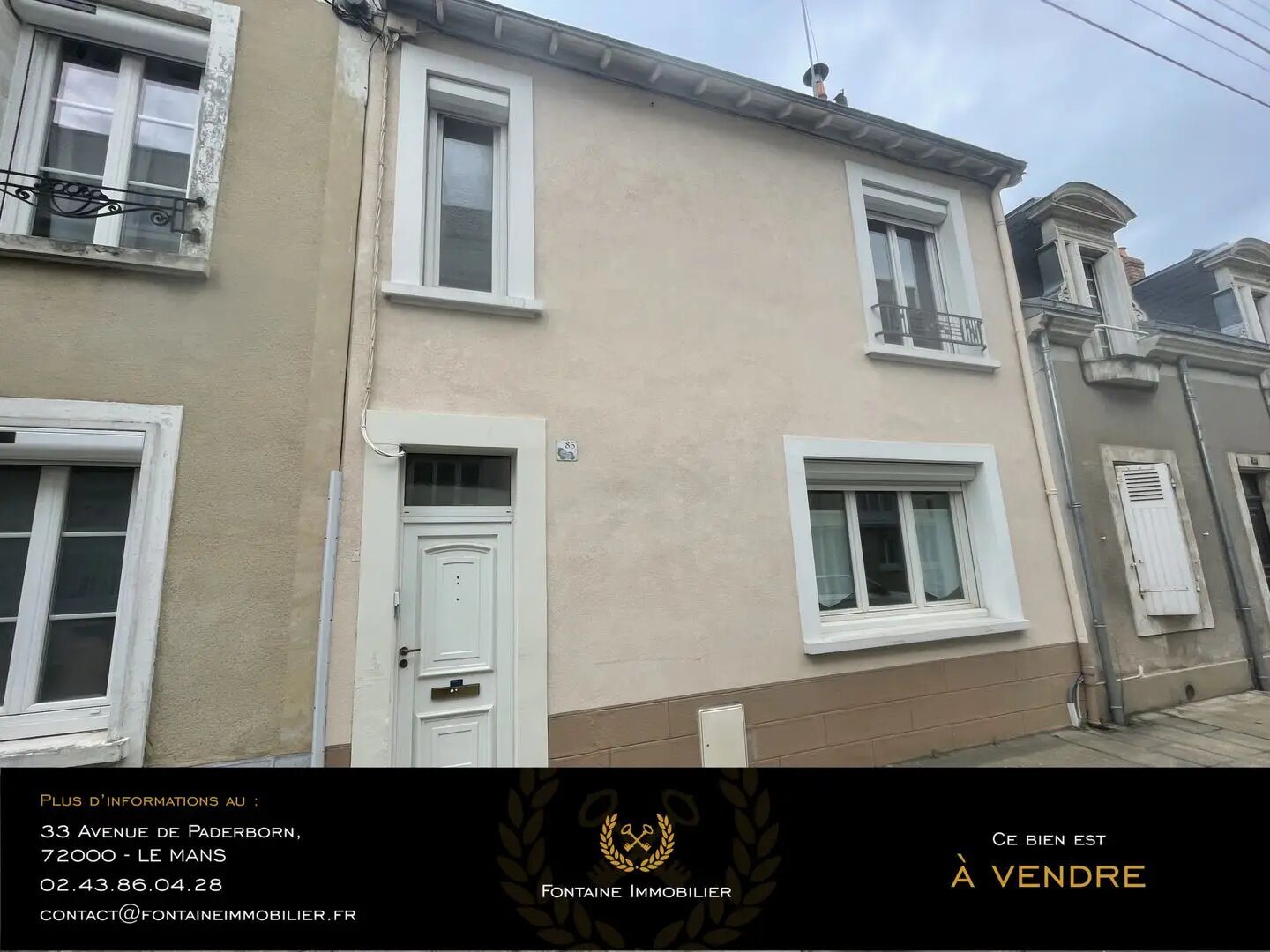 Maison à vendre, 141m², Le Mans
