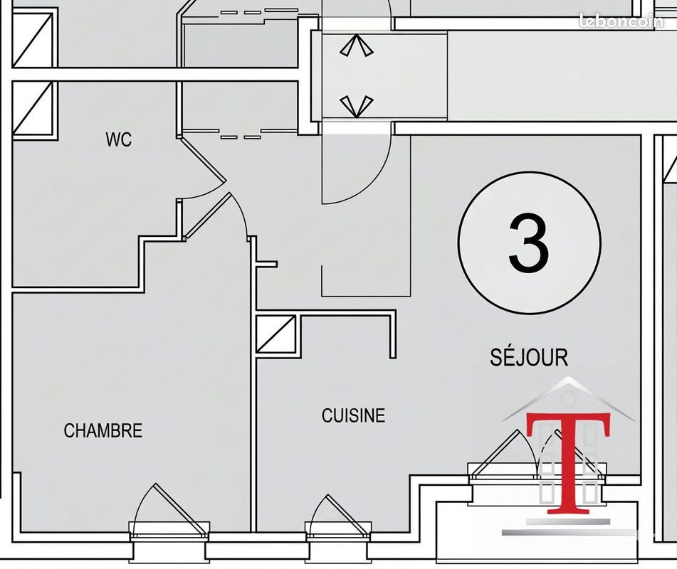 Appartement à vendre, 45m², Avrillé
