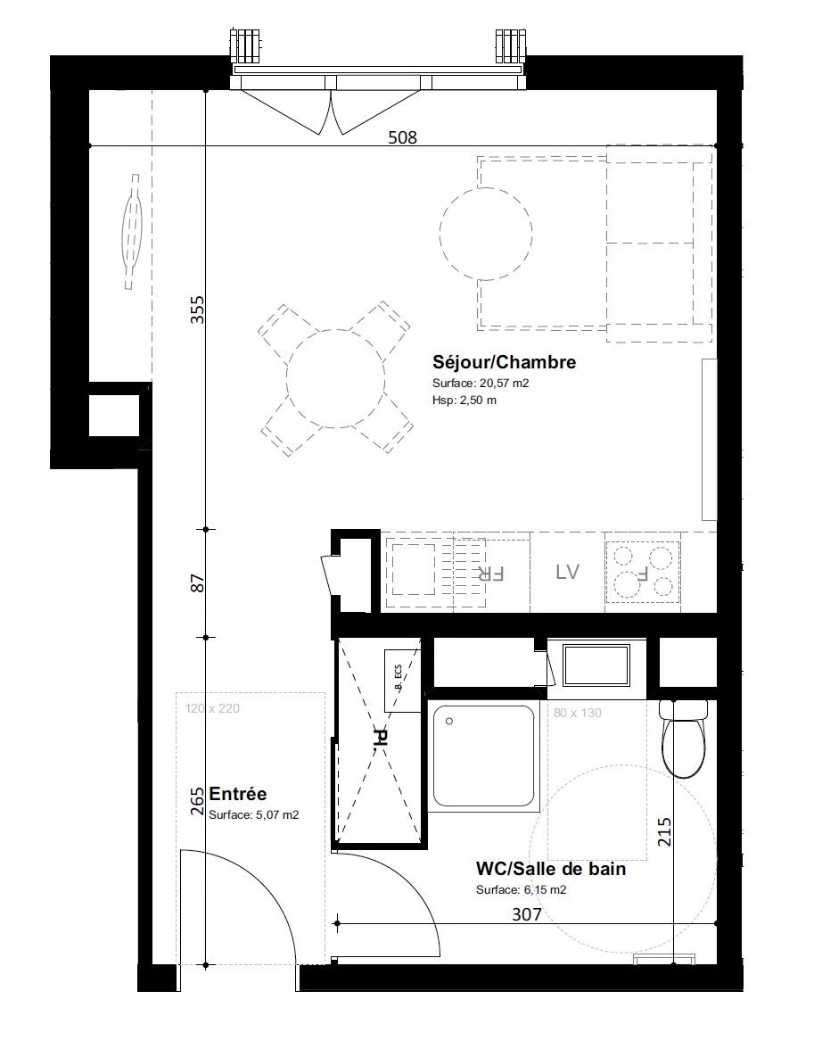 Appartement à vendre, 1m², La Rochelle