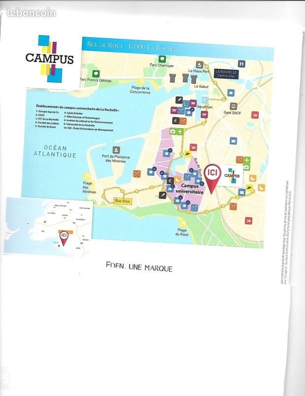 Appartement à vendre, 28m², La Rochelle