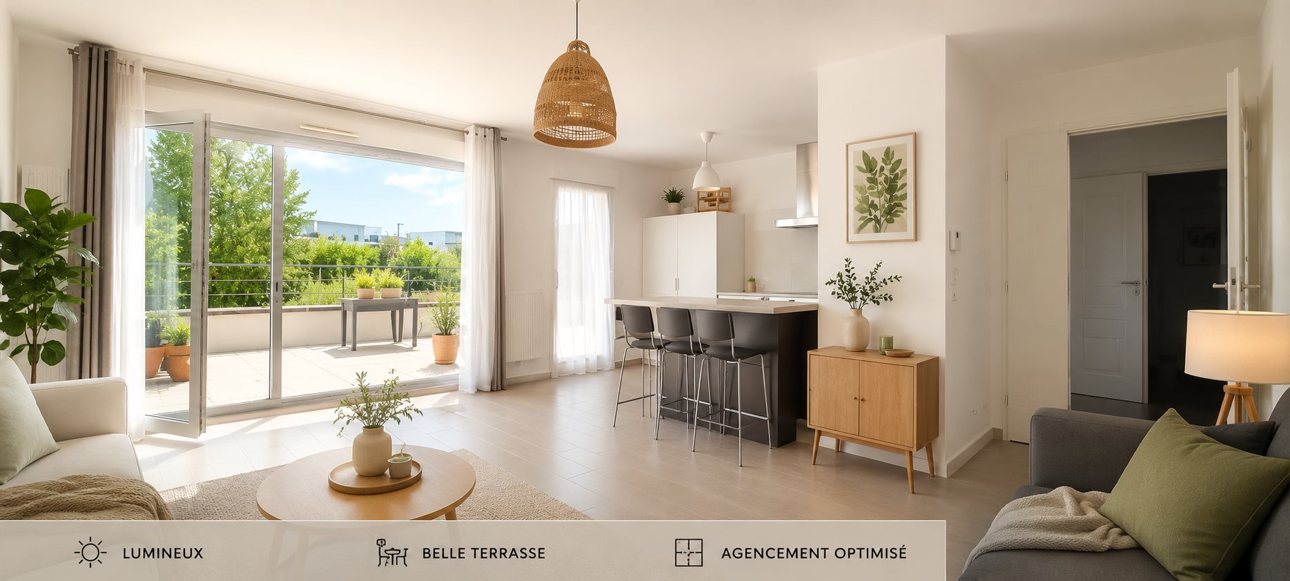 Appartement à vendre, 55m², Saint-Genis-Pouilly