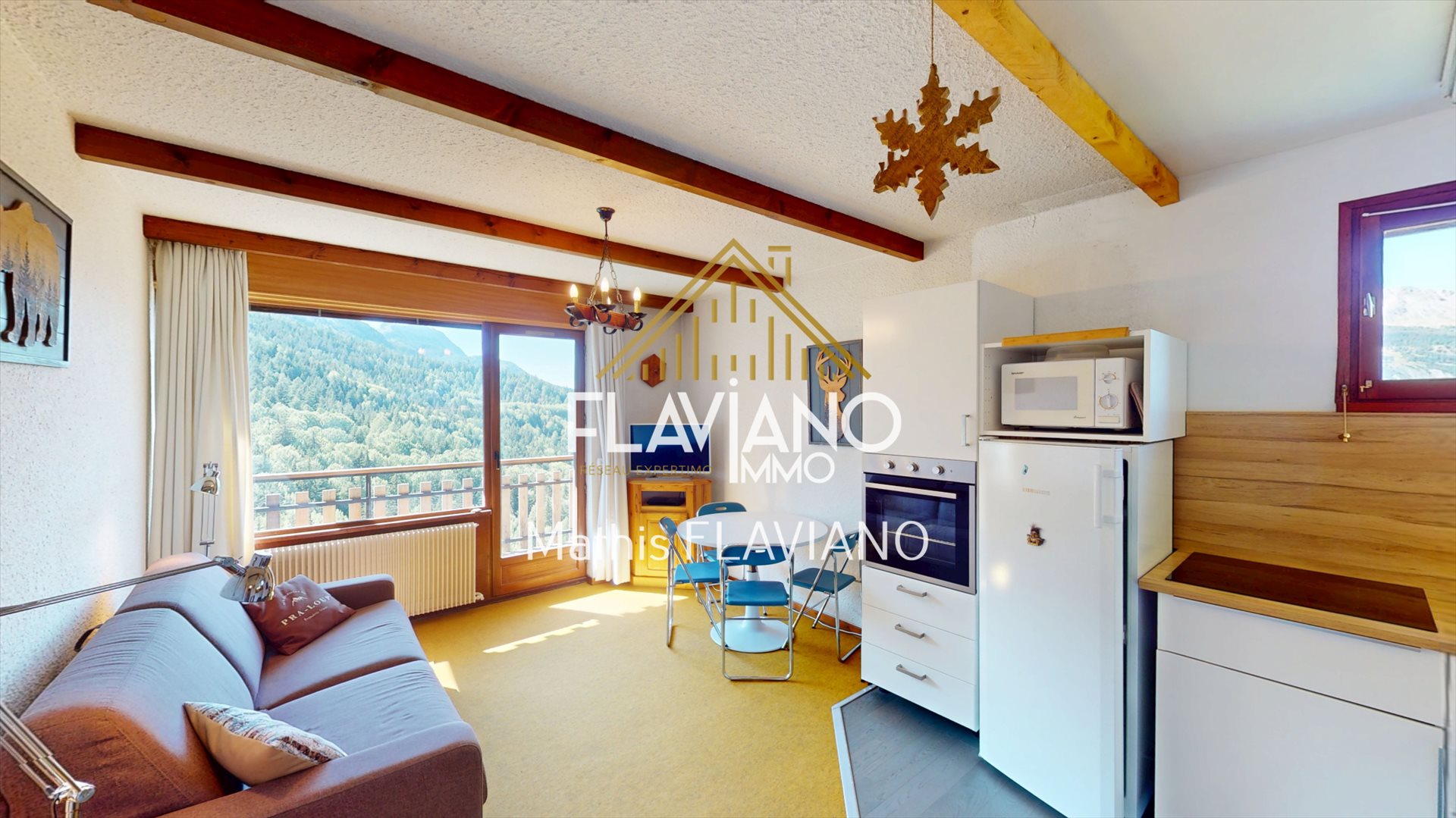Appartement à vendre, 33m², Uvernet-Fours (Pra-Loup)
