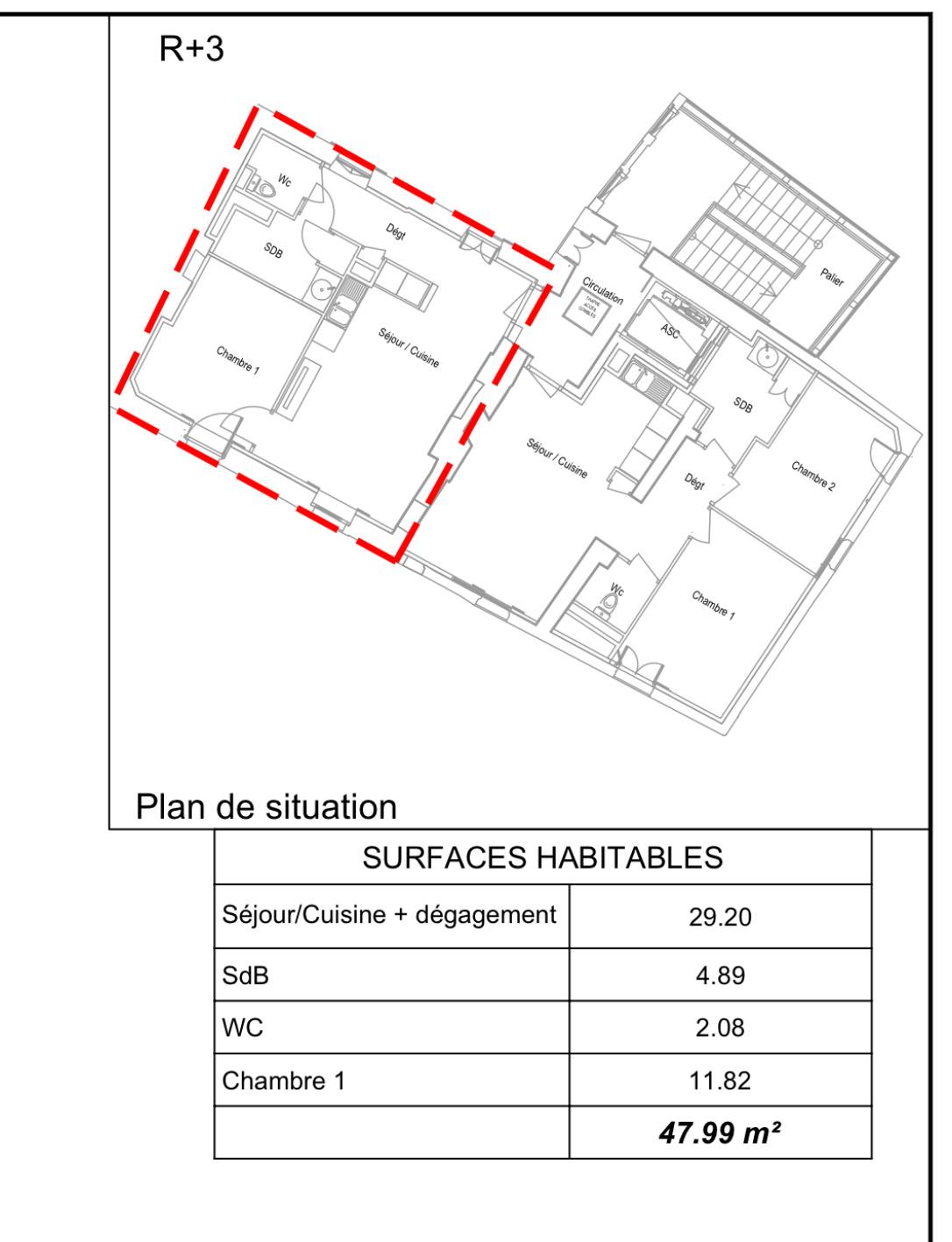 Appartement à vendre, 48m², Lodève