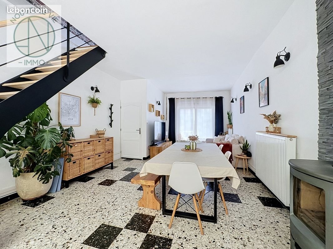 Maison à vendre, 94m², Villeneuve-d'Ascq