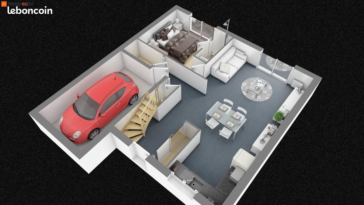 Maison à vendre, 107m², Gellainville