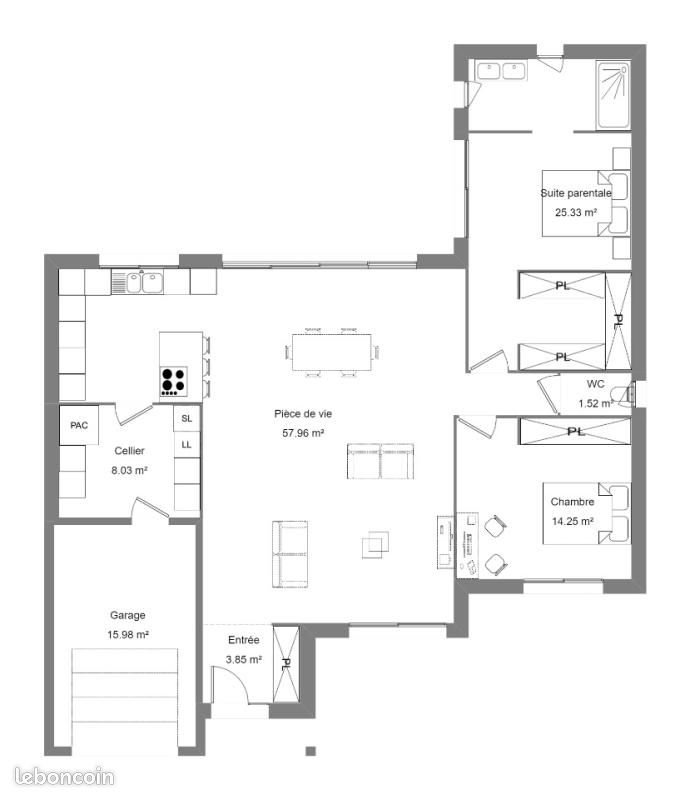 Maison à vendre, 100m², Bourges