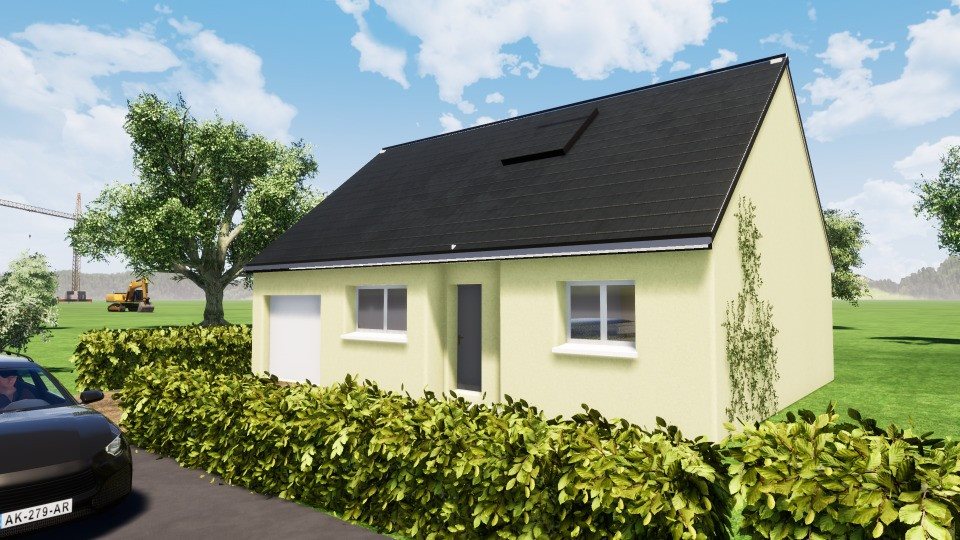 Maison à vendre, 73m², Louplande